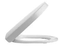 Pressalit 3 siège des toilettes - blanc - scharnier D38 inox