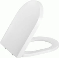 Pressalit Tivoli Soft D siège des toilettes - blanc - soft close - scharnier D15 inox