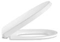 Pressalit 345 siège des toilettes - blanc - softclose - scharnier D69 inox