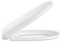 Pressalit 345 siège des toilettes - blanc - softclose - scharnier D69 inox