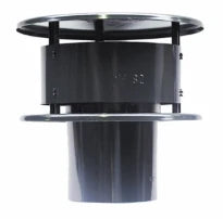 zwarte alu tregakap (Nelsonkap) 180mm