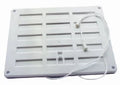 Nicoll Vent grille de ventilation fermable avec corde 200 x 200 mm - blanc