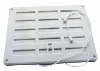 Nicoll Vent grille de ventilation fermable avec corde 200 x 200 mm - blanc