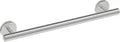POIGNEE D'APPUI MURALE HEWI 800 900 mm - 33 mm chromé warm touch