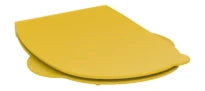 Ideal Standard Contour 21 siège des toilettes met handgreep - jaune - pour toilet d'enfants