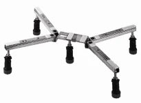 Mepa BW ECO pieds de douche réglables 125-190 mm - 5-pieds pour tub de douche