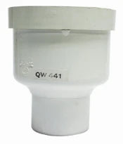 Nicoll QW manchon de raccordement wc 107 x 110 mm - blanc