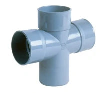 NICOLL dubb T 90° evenw MF 125mm