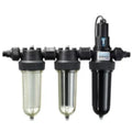Cintropur UV-TRIO UV-stérilisateur avec filtre à eau trio 3/4 x 4/4 - 25 micron - débit 2000 l/h - UV-lampe 25 W