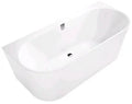 Villeroy & Boch Oberon 2.0 bad back-to-wall quaryl 1800 x 800 mm - blanc - avec pieds