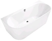 Villeroy & Boch Oberon 2.0 bad back-to-wall quaryl 1800 x 800 mm - blanc - avec pieds