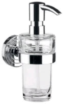 EMCO Polo zeepdispenser kristal helder  chroom