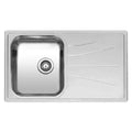REGINOX Diplomat ECO 10 inb.spoeltafel omkeerbaar 1B B860xD500xD0.8mm RVS