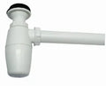 Viega PP siphon bouteille avec crépine 5/4 x 32 mm - blanc synthétique