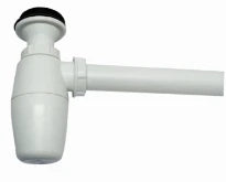 Viega PP siphon bouteille avec crépine 5/4 x 32 mm - blanc synthétique