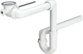Viega PP siphon tubulaire simple gain de place excentrique 5/4 x 40 mm - blanc synthétique
