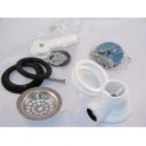 Villeroy & Boch O.Novo set trop-plein pour lavabo - rond synthétique - pour 63210001 - 63220001 - 63270001