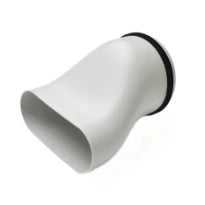 Begetube (78316425) Profi-Air pièce de transition DN125 - ovalduct