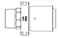 HENCO RACCORD DROIT FEMELLE 75X2 1/2