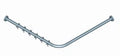 Coram Seallux barre de douche en coin 28mm 900 x 900 mm - chromé