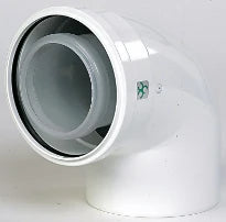 UBBINK Rolux bocht 110/160 - 87° MET/PP