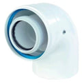 COURBE CONCENTRIQUE UBBINK ROLUX 60 X 100 aluminium/blanc pp 90degr
