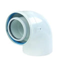 COURBE CONCENTRIQUE UBBINK ROLUX 80 X 125 aluminium/blanc pp 90degr
