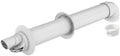 Ubbink Rolux 5H concentrique PP/acier passage mural 80/125 mm - blanc - avec coude