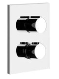 Gessi Tortona set de couleurs pour mitigeur thermostatique B/douche mural 1 sortie. chromé