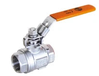SFERACO 714 2-delige inox kogelafsluiter hoge temperatuur 6/4"