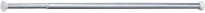 BARRE DE DOUCHE 126 - CM 20 aluminium téléscop. 0,76-1,26 m