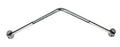 BARRE DE DOUCHE ANGULAIRE 70-90 - 20MM X 16MM inox inox 304 . porte rideaux d'angle réglable
