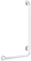 POIGNEE DELABIE 450MM - 750MM ! 32 blanc modèle équerre 90° Nylon - Incl. Fixation de RVS