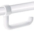 Delabie porte-rouleau 152 - 107 ! 20 mm nylon . pour barre de maintien relevable
