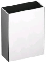 POUBELLE MURALE DELABIE 155 - 355 o 460 ! polie miroir rvs 304 mural sans couvercle