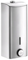 DISTRIBUTEUR SAVON 1 104 - 89 o 252 ! poli inox 304 Modèle mural Avec serrure,pompe antigoutte,contrôle de niveau