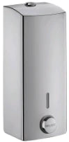 DISTRIBUTEUR SAVON DELABIE 1 104 - 89 o 252 ! inox satiné antivandalisme avec serrure -anti goutte-anti bloc