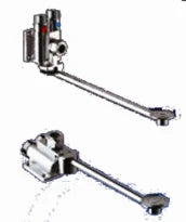 DELABIE Mixfoot mengkr m voetbediening vloermodel 1/2"M chroom