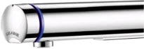 DELABIE Tempomix 3 zelfsluitende muurmengkr sprong 190mm ingeb toevoer 1/2" chroom