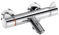 THERMOSTAT BAIN/DOUCHE DELABIE SECURITHERM bouton ergo filtres+anti-retour+inverseur