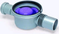 KESSEL Systeem 100 basiselement met 1 extra zijafvoer H 85mm 40/50mm pp