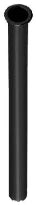 Procasa Finn tuyau 10 x 600 mm - noir - (partie du PACK.15.BM)