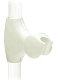 SUPPORT DOUCHETTE LINIDO blanc synthetique pour chaque appuis muraux de linido