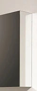 Detremmerie No Limit Miroir pour le côté de l'armoire de toilette - profondeur 16 cm