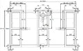 HÜPPE EasyFlat douchepoten vr alle modellen (10 stuks) inb.h.120-135mm