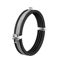 Flamco BSA collier de fixation M8 x 68-73 mm - avec insert caoutchouc