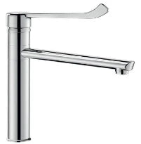MELANGEUR DE LAVABO MONO-COMMANDE chromé bec orientable l250 - h160