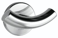 CROCHET DOUBLE DELABIE 95 - 55 o 62 ! 20 inox 304 . fixation invisible