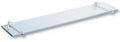 TABLETTE DELABIE 600 - 120 o verre . tablette en verre, épaisseur 6mm, bords polis