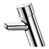MELANGEUR DE LAVABO DELABIE TEMPOMIX 1/2 M temporise a/flexibels s/robinet d'arret- 112 mm